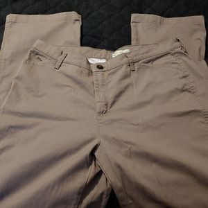 Riders by Lee brown dress pants easy care size 16